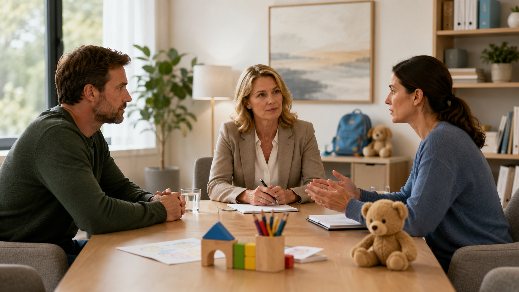 Families Agree on Arrangements for Children